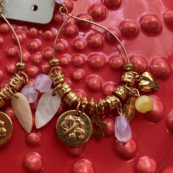 NWT Aldo Hoops Chandelier Carm Earrings - Picture 8 of 10